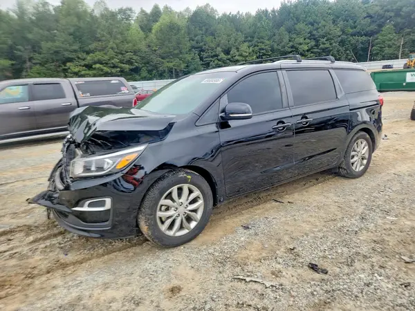 KNDMB5C18K6552777 — 2019 Kia Sedona, Передняя часть (Front End), фото до ремонта
