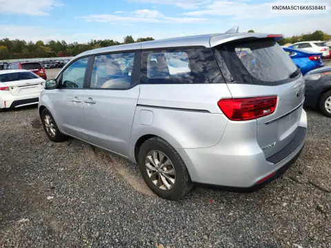 KNDMA5C16K6538461 — 2019 Kia Sedona, фото 2 с аукциона Copart, Механические повреждения