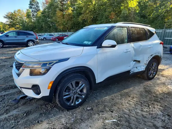 KNDEU2AA3M7107473 — 2021 Kia Seltos, Боковая часть (Side), фото до ремонта