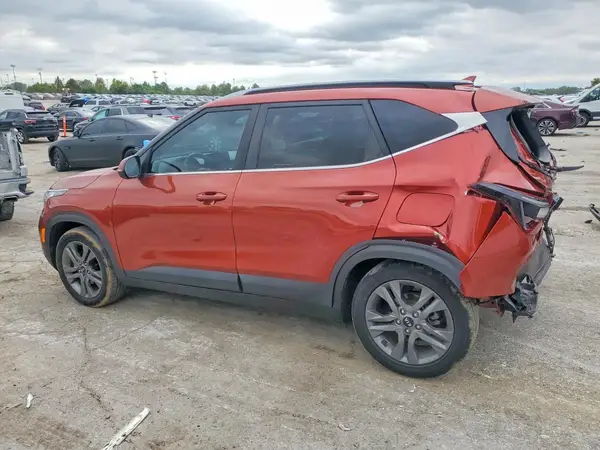 KNDEU2AA0M7107785 — 2021 Kia Seltos, фото 2 с аукциона Copart, Задняя часть