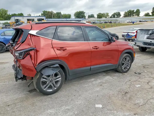 KNDEU2AA0M7107785 — 2021 Kia Seltos, фото 3 с аукциона Copart, Задняя часть