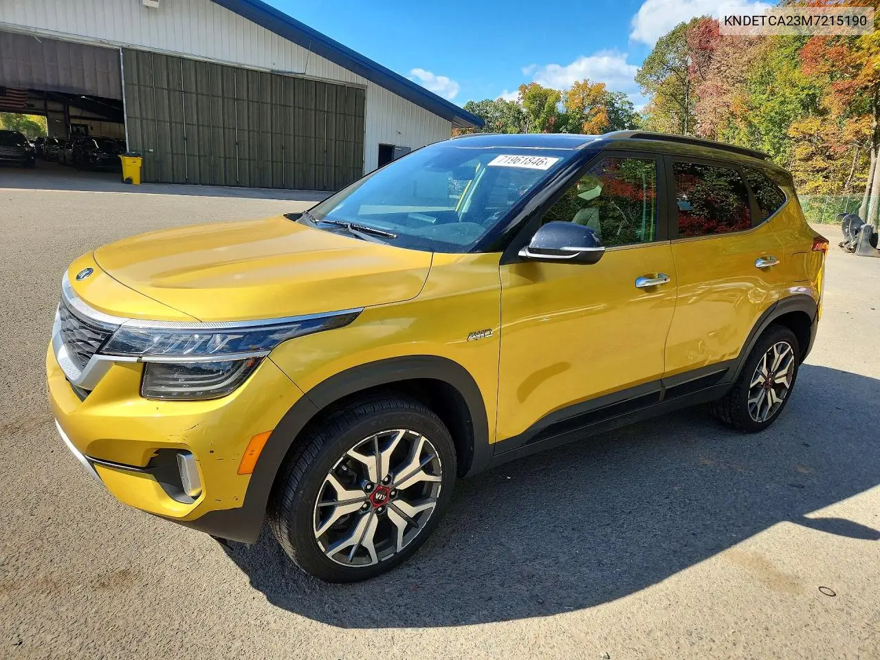 2021 Kia Seltos Sx VIN KNDETCA23M7215190 фото 1