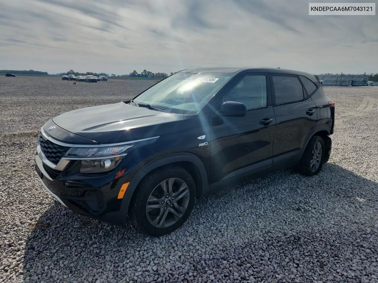 2021 Kia Seltos Lx VIN KNDEPCAA6M7043121 фото 1