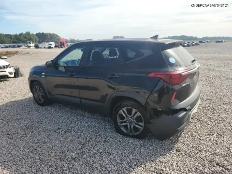 2021 Kia Seltos Lx VIN KNDEPCAA6M7043121 фото 2