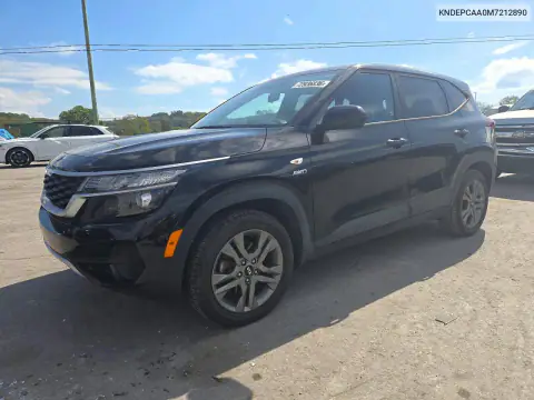KNDEPCAA0M7212890 Kia Seltos 2021 — повреждение Мелкие вмятины и царапины, фото до ремонта