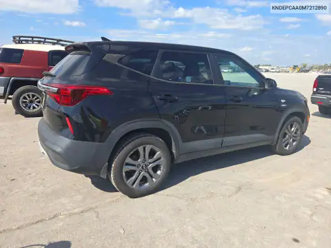 KNDEPCAA0M7212890 — 2021 Kia Seltos, фото 3 с аукциона Copart, Мелкие вмятины и царапины