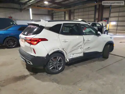 KNDEUCAA6P7458579 — 2023 Kia Seltos, фото 3 с аукциона Copart, Боковая часть