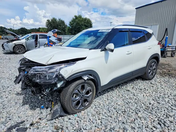 KNDEU2AA5R7598068 — 2024 Kia Seltos, Передняя часть (Front End), фото до ремонта