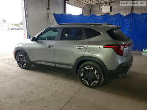 KNDETCA79R7513567 — 2024 Kia Seltos, фото 2 с аукциона Copart, Боковая часть