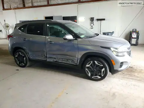 KNDETCA79R7513567 — 2024 Kia Seltos, фото 4 с аукциона Copart, Боковая часть