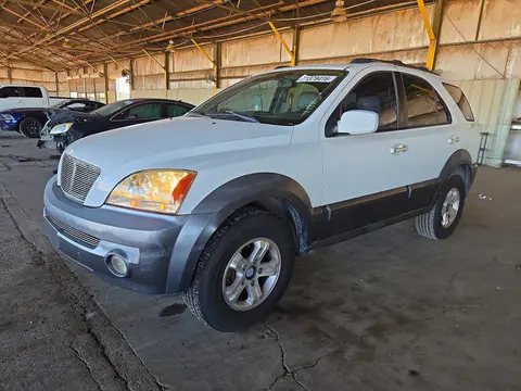KNDJD733945280467 — 2004 Kia Sorento, Передняя часть (Front End), фото до ремонта