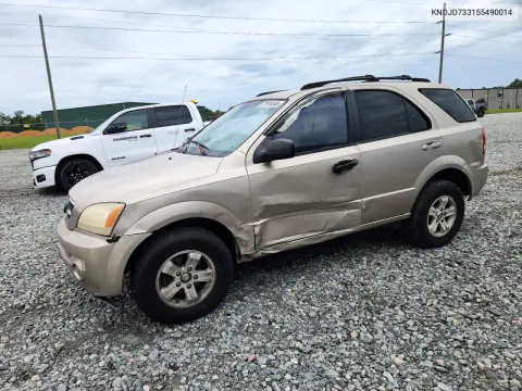 2005 Kia Sorento Lx VIN KNDJD733155490014 фото 1