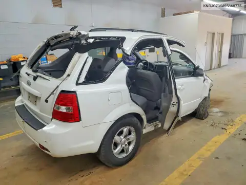 KNDJC735895868775 — 2009 Kia Sorento, фото 3 с аукциона Copart, Повреждения со всех сторон