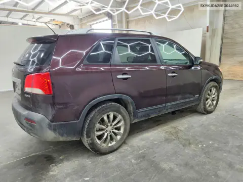 2011 Kia Sorento Ex VIN 5XYKUDA25BG044982 фото 3
