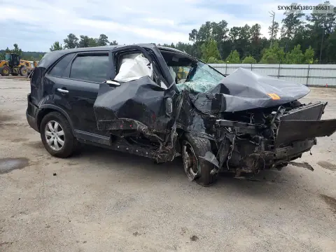 2011 Kia Sorento Lx VIN 5XYKT4A13BG186631 фото 4