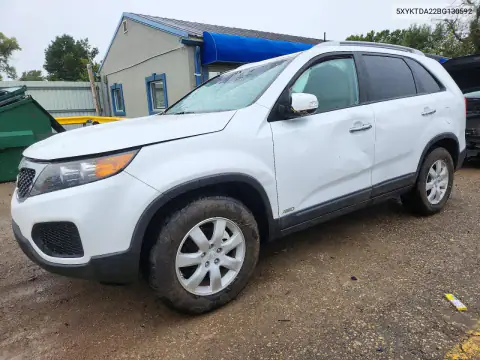 5XYKTDA22BG130592 — 2011 Kia Sorento, Верхняя часть / Крыша, фото до ремонта