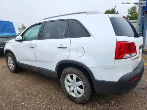 5XYKTDA22BG130592 — 2011 Kia Sorento, фото 2 с аукциона Copart, Верхняя часть / Крыша