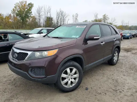 5XYKT3A18BG103608 — 2011 Kia Sorento, Верхняя часть / Крыша, фото до ремонта