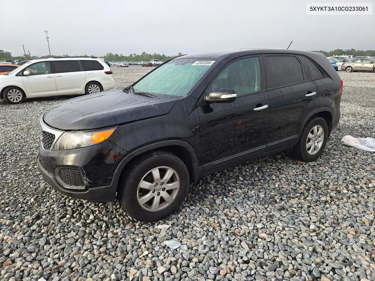 2012 Kia Sorento Lx VIN 5XYKT3A10CG233061 фото 1