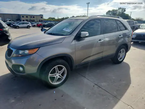 5XYKT3A61DG412335 — 2013 Kia Sorento, Передняя часть, фото до ремонта