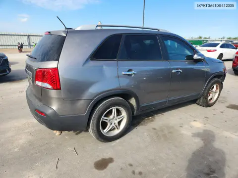 2013 Kia Sorento VIN 5XYKT3A61DG412335 фото 3