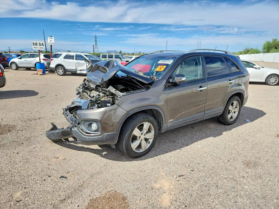 2013 KIA SORENTO VIN 5XYKUDA26DG365318 фото 1