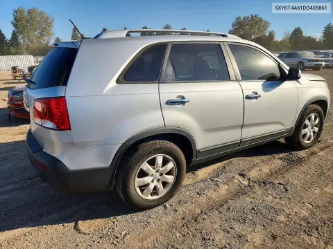 2013 Kia Sorento Lx VIN 5XYKT4A61DG405861 фото 3