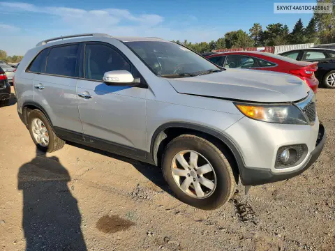 2013 Kia Sorento Lx VIN 5XYKT4A61DG405861 фото 4