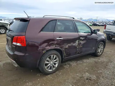 5XYKWDA29DG390529 — 2013 Kia Sorento, фото 3 с аукциона Copart, Сторона