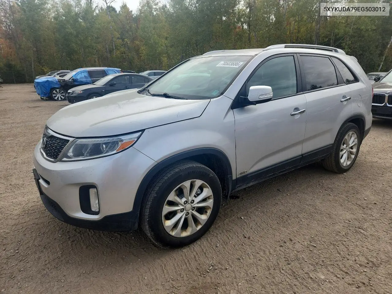 5XYKUDA79EG503012 Kia Sorento 2014 — повреждение Сторона, фото до ремонта