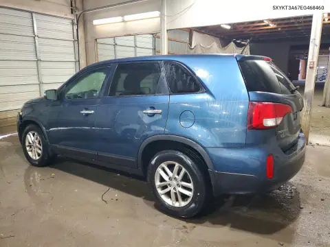2014 Kia Sorento Lx VIN 5XYKT3A67EG468460 фото 2