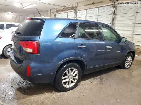 2014 Kia Sorento Lx VIN 5XYKT3A67EG468460 фото 3