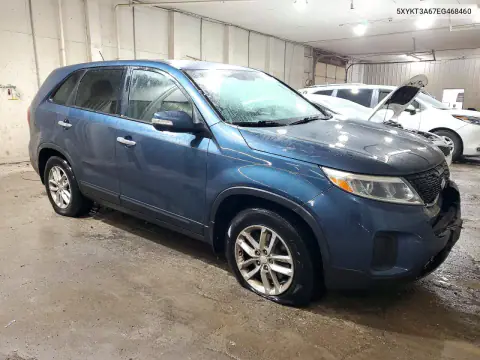 2014 Kia Sorento Lx VIN 5XYKT3A67EG468460 фото 4