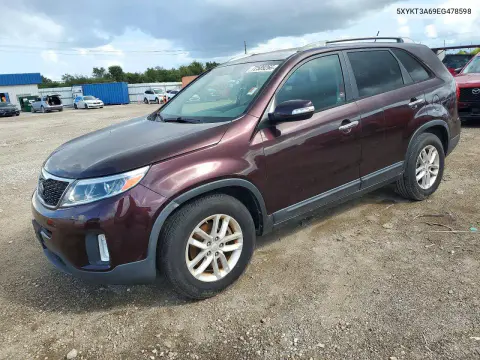 5XYKT3A69EG478598 — 2014 Kia Sorento, Механические повреждения, фото до ремонта