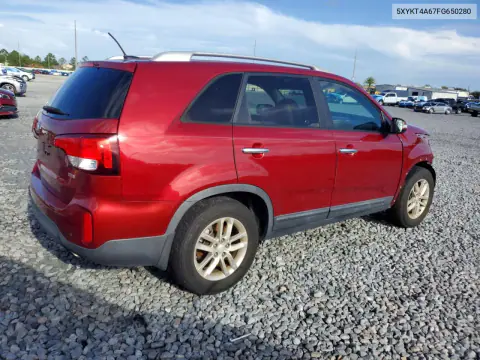2015 Kia Sorento Lx VIN 5XYKT4A67FG650280 фото 3