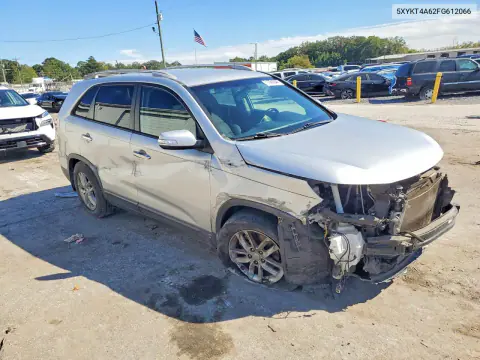 2015 Kia Sorento Lx VIN 5XYKT4A62FG612066 фото 4