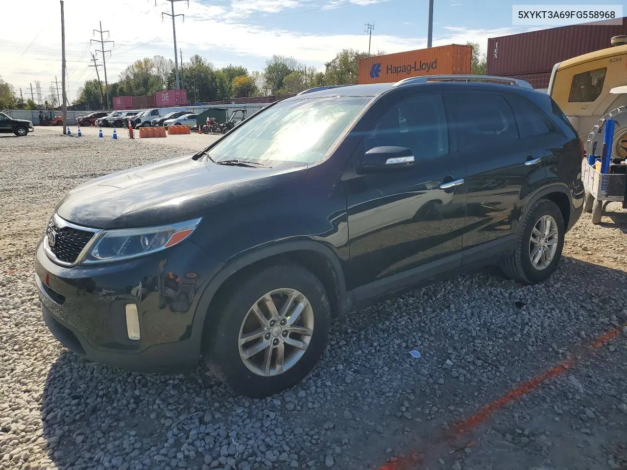 2015 Kia Sorento Lx VIN 5XYKT3A69FG558968 фото 1