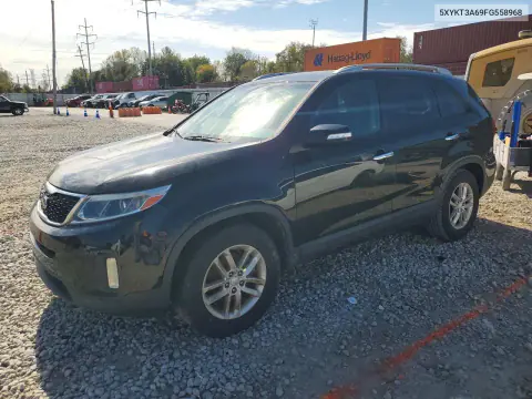 5XYKT3A69FG558968 — 2015 Kia Sorento, Вандализм, фото до ремонта