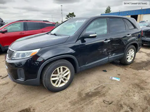 5XYKT3A66FG576442 Kia Sorento 2015 — повреждение Боковая часть, фото до ремонта