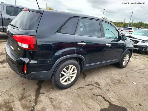 5XYKT3A66FG576442 — 2015 Kia Sorento, фото 3 с аукциона Copart, Боковая часть