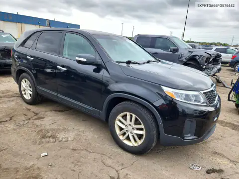 5XYKT3A66FG576442 — 2015 Kia Sorento, фото 4 с аукциона Copart, Боковая часть