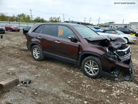 5XYKT3A60FG642922 — 2015 Kia Sorento, фото 4 с аукциона Copart, Передняя часть