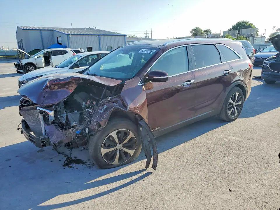 5XYPHDA51GG158909 Kia Sorento 2016 — повреждение Передняя часть, фото до ремонта