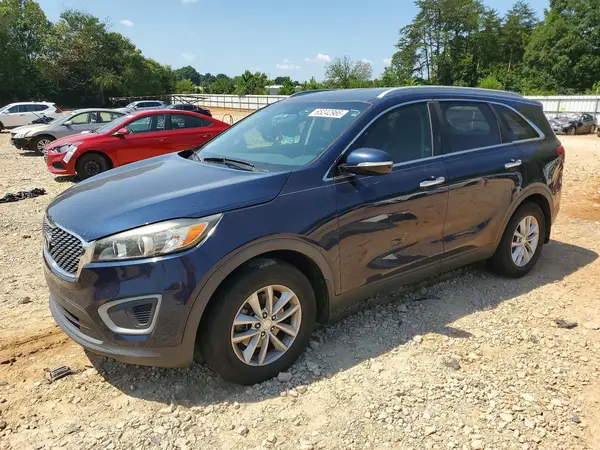5XYPG4A3XGG060849 Kia Sorento 2016 — повреждение Задняя часть, фото до ремонта
