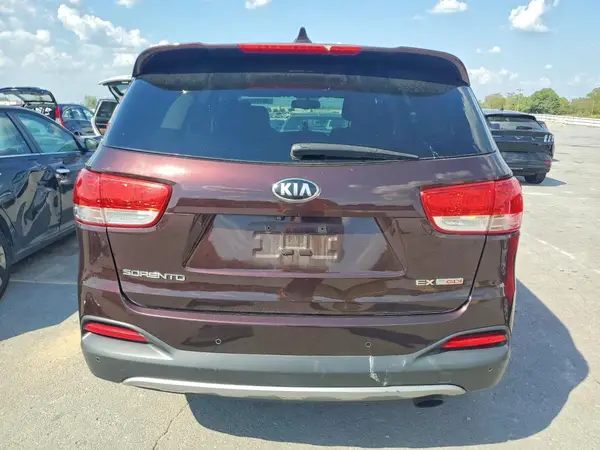 2016 KIA SORENTO VIN 5XYPH4A11GG040601 фото 6