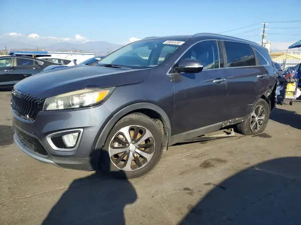 5XYPH4A59GG084803 — 2016 Kia Sorento, Задняя часть (Rear End), фото до ремонта