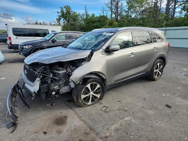 5XYPHDA56GG100522 — 2016 Kia Sorento, Передняя часть (Front End), фото до ремонта