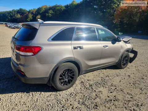 2016 Kia Sorento Lx VIN 5XYPGDA31GG165375 фото 3