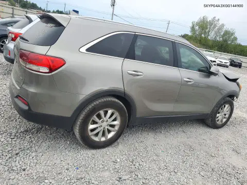 2016 Kia Sorento Lx VIN 5XYPG4A3XGG144900 фото 3
