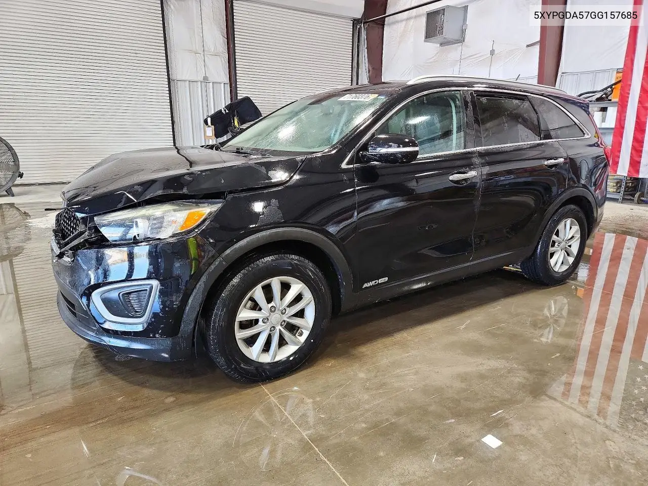 2016 Kia Sorento Lx V6 VIN 5XYPGDA57GG157685 фото 1